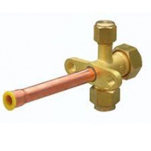 Air Conditioner Outdoor Valve 6/8 Inch Straight (19mm)