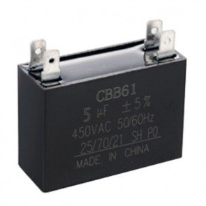 Arcos AC Running Capacitor 5 MFD 450 VAC (Pack of 2)