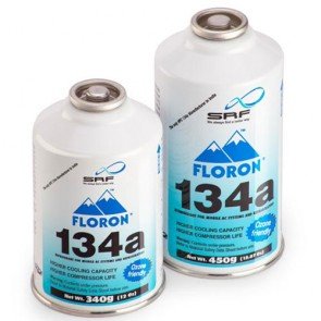 Floron R134A Refrigerant Gas Canister 450gms (Pack of 9)