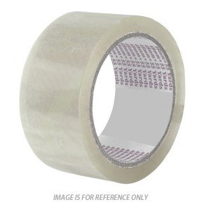 Super 2 inch Transparent Packing Tape 100 meter (Pack of 6)